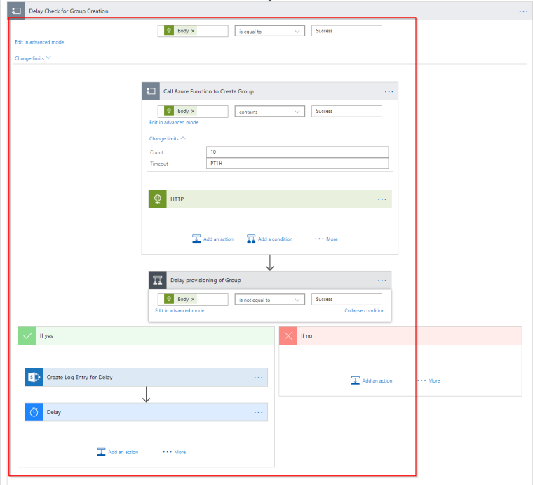 Office365GroupsProvisioningErrorHandlingInFlow
